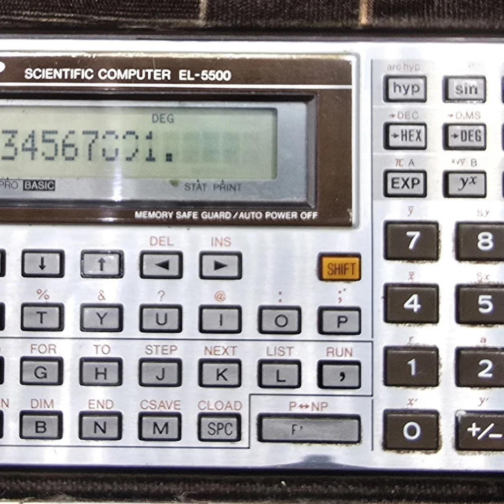 Sharp Scientific Computer & Printer - Picture 8 of 9